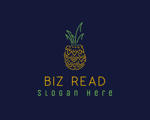 Sweet Pineapple Fruit  logo design