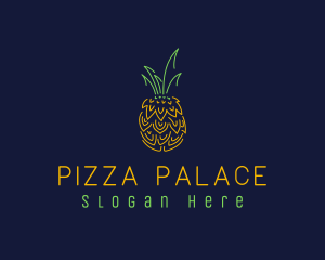 Sweet Pineapple Fruit  logo design