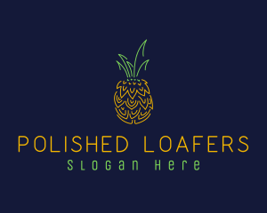 Sweet Pineapple Fruit  logo design