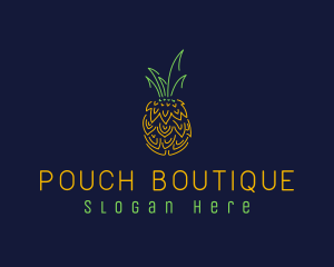 Sweet Pineapple Fruit  logo design