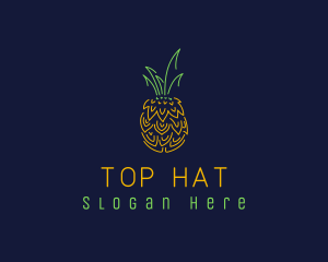 Sweet Pineapple Fruit  logo design