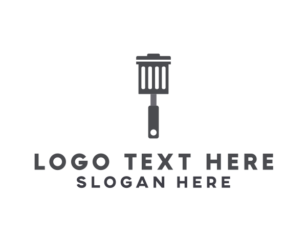 Rubbish logo example 3