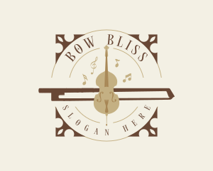 Musical Violin Bow logo