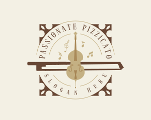 Musical Violin Bow logo