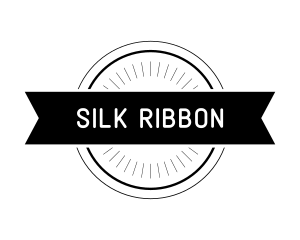 Minimalist Ribbon Banner logo design