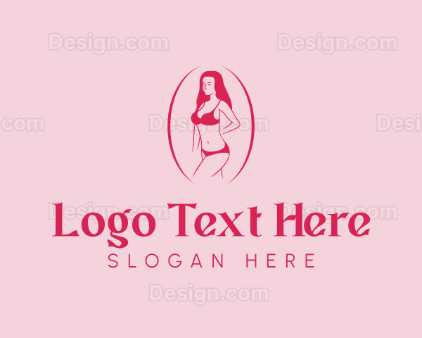 Sexy Feminine Bikini Logo