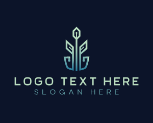 Eco Plant Tech Startup logo