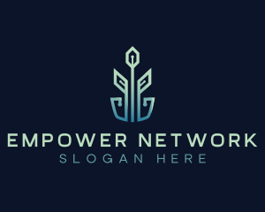 Eco Plant Tech Startup logo