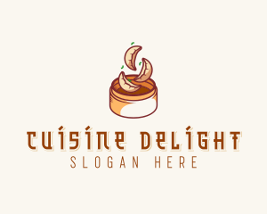 Gyoza Dumplings Caterer logo design