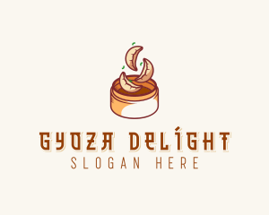 Gyoza Dumplings Caterer logo design