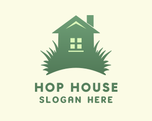 Grass Yard House logo design