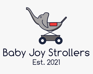Elephant Baby Stroller logo