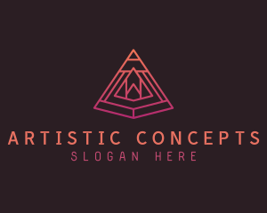 Abstract Pyramid Agency logo