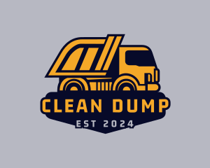 Dump Truck Vehicle logo design