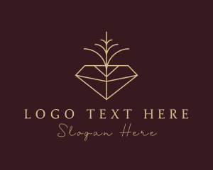 Elegant Gemstone Diamond   logo