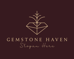 Elegant Gemstone Diamond   logo design