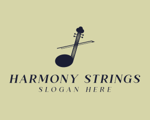 Musical Symbol Violinist logo