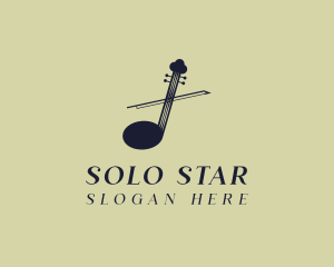 Musical Symbol Violinist logo