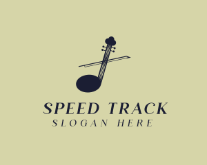 Musical Symbol Violinist logo