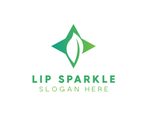 Star Leaf Plant logo design