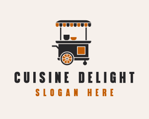 Food Cart Diner  logo design