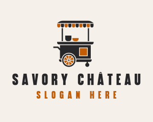 Food Cart Diner  logo design