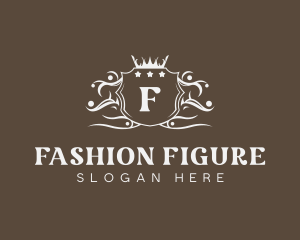 Royal Fashion Boutique logo design