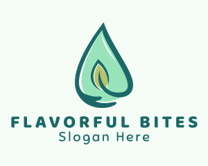 Natural Herb Oil logo design