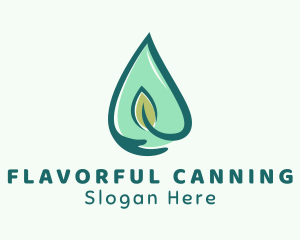 Natural Herb Oil logo design