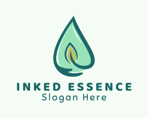 Natural Herb Oil logo design