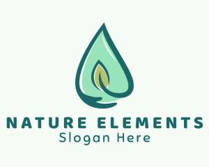 Natural Herb Oil logo design