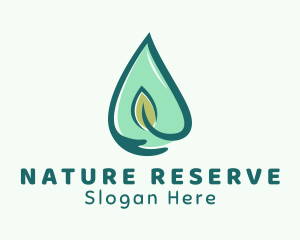 Natural Herb Oil logo design