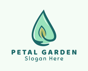 Natural Herb Oil logo design