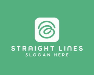 Digital Spring Lines logo design