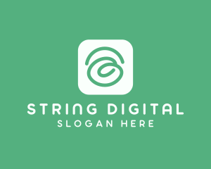 Digital Spring Lines logo design