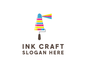 Ink Lighthouse Paint logo design