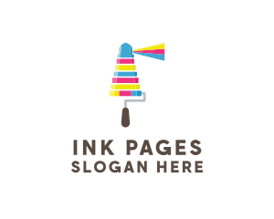 Ink Lighthouse Paint logo design