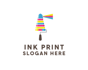 Ink Lighthouse Paint logo design