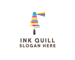 Ink Lighthouse Paint logo design