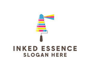 Ink Lighthouse Paint logo design