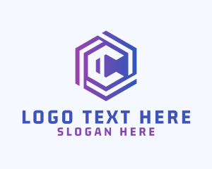 Business Hexagon Letter C logo
