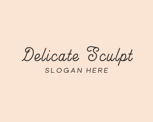 Elegant Script Beauty logo design