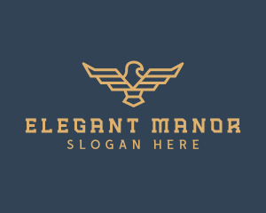 Pilot Eagle Crest logo design