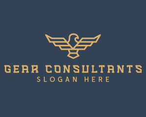 Pilot Eagle Crest logo design