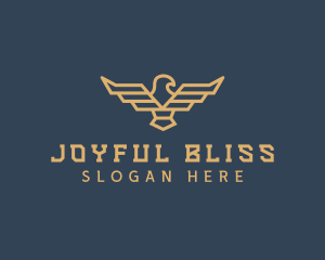 Pilot Eagle Crest logo design