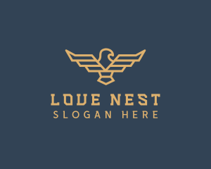 Pilot Eagle Crest logo design