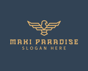 Pilot Eagle Crest logo design