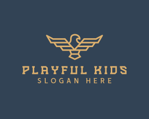 Pilot Eagle Crest logo design