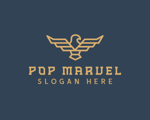 Pilot Eagle Crest logo design