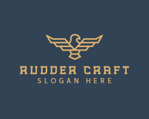 Pilot Eagle Crest logo design